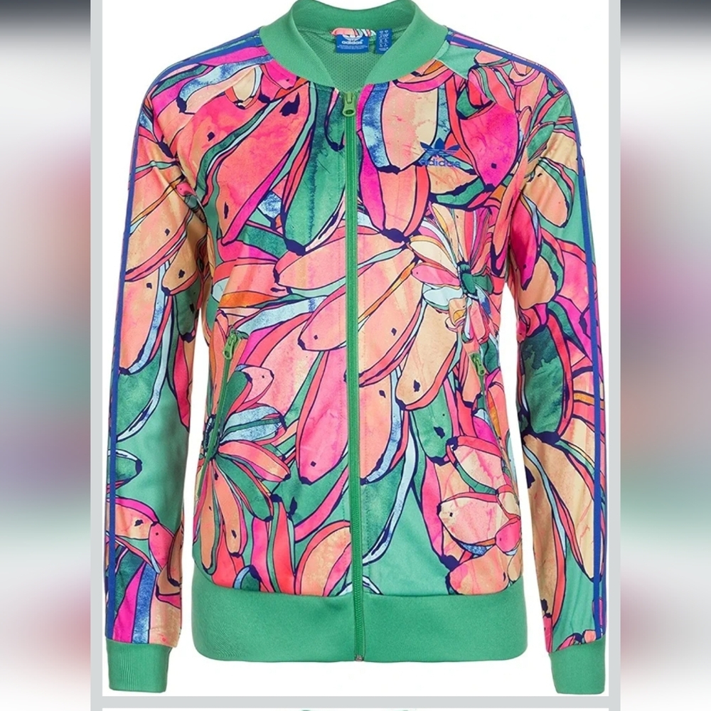 Adidas Originals x Farm Rio “Bananas Supergirl” Track Jacket – Women’s S